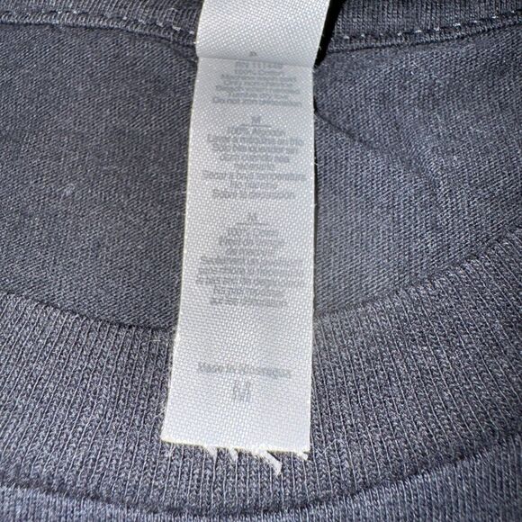 Next Level black short sleeve T-shirt with Keep Going text on front M - Picture 4 of 7